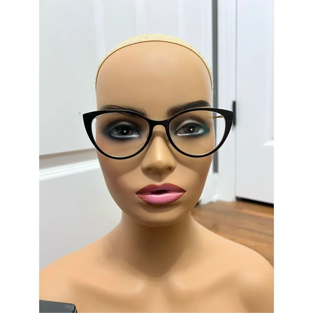 LINDBERG buffalo horn trae titanium cat eye style eyeglasses